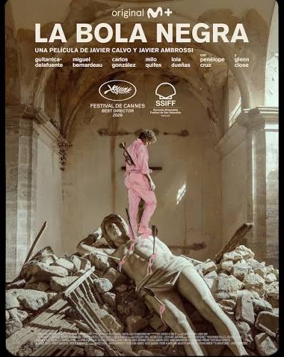 Cartel de La bola negra