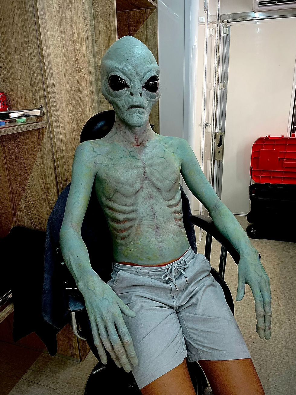 Criatura alienígena realizada para La Mesías